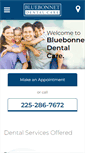 Mobile Screenshot of bluebonnetdentalcare.com